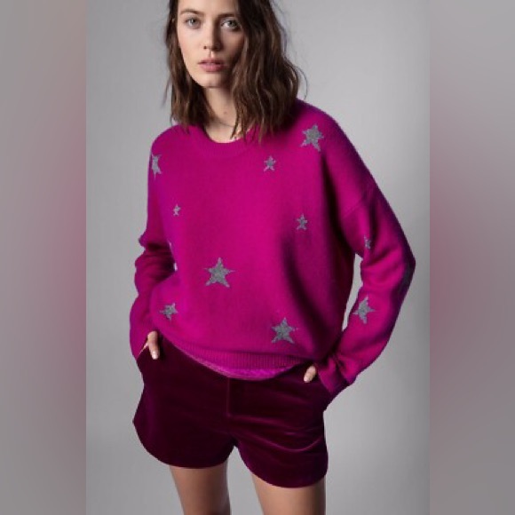 Zadig & Voltaire Sweaters - Zadig & Voltaire
Markus Stars Intarsia
Cashmere Sweater size S